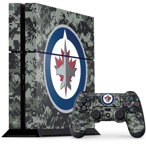 NHL Winnipeg Jets Camo PlayStation PS4 Skins