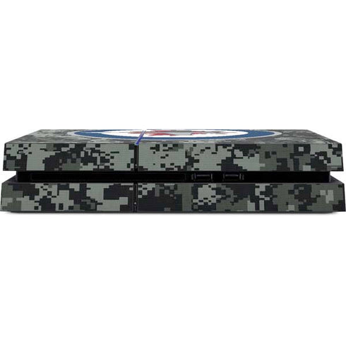 NHL Winnipeg Jets Camo PS4 Console Skin