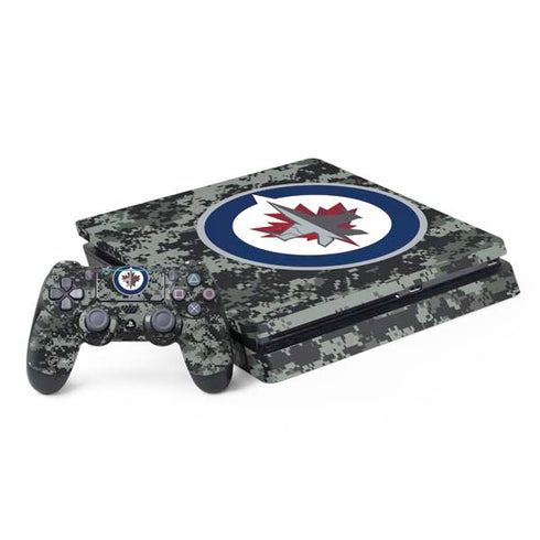 NHL Winnipeg Jets Camo PlayStation PS4 Skins