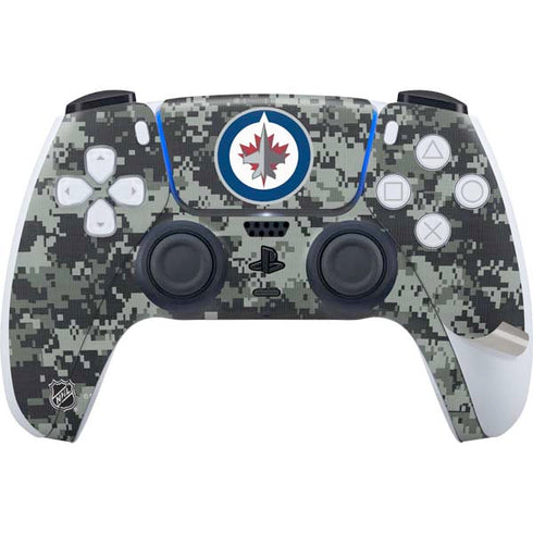 NHL Winnipeg Jets Camo PS5 Pro Bundle Skin