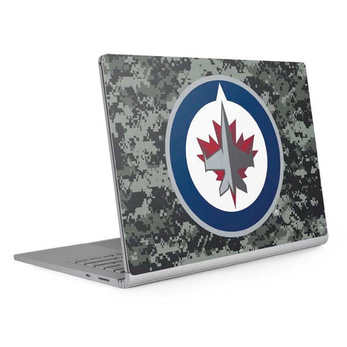 NHL Winnipeg Jets Camo Surface Book 2 15in Skin