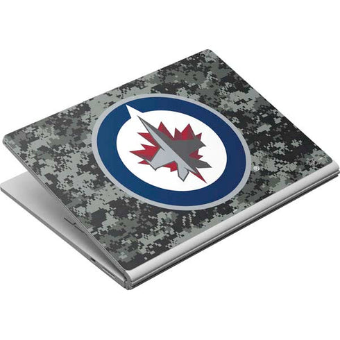 NHL Winnipeg Jets Camo Surface Book Skin