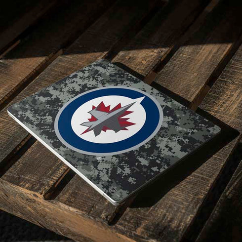 NHL Winnipeg Jets Camo Surface Laptop 2 Skin