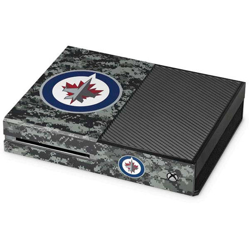 NHL Winnipeg Jets Camo Xbox One Console Skin