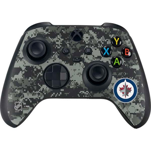 NHL Winnipeg Jets Camo XBox Series X Digital Edition Bundle Skin