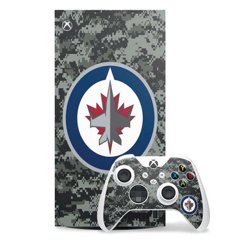 NHL Winnipeg Jets Camo Xbox Series X Skins