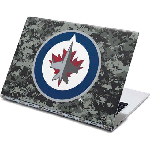 NHL Winnipeg Jets Camo Yoga 910 2-in-1 14in Touch-Screen Skin