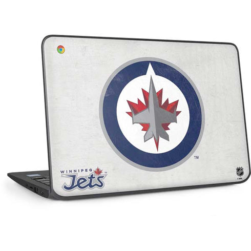 NHL Winnipeg Jets Distressed HP Chromebook Skin