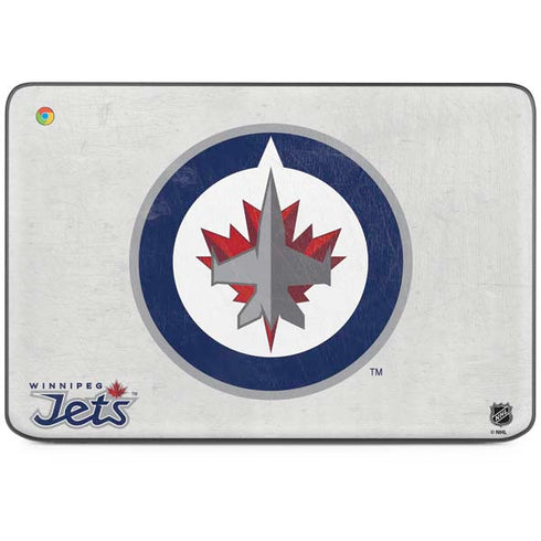NHL Winnipeg Jets Distressed HP Chromebook Skin