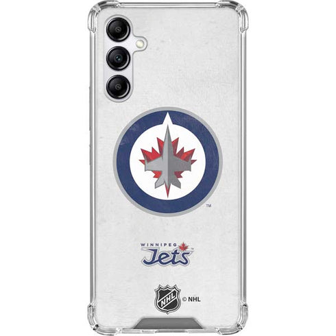 NHL Winnipeg Jets Distressed Gabb Phone 4 Clear Case