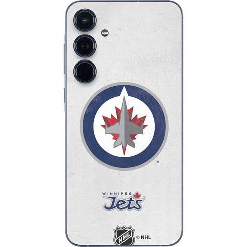 NHL Winnipeg Jets Distressed Galaxy A35 5G Skin