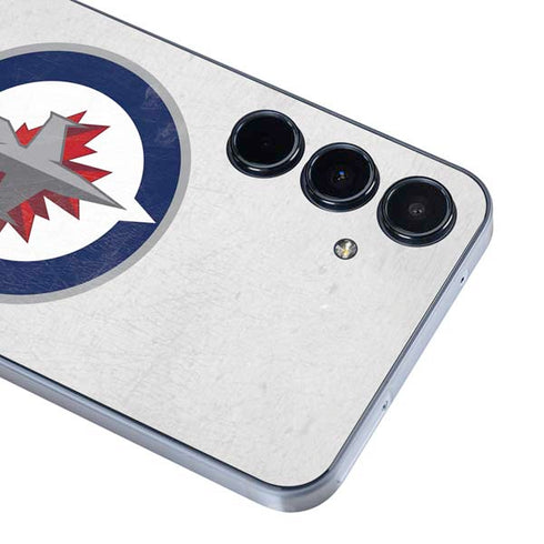 NHL Winnipeg Jets Distressed Galaxy A55 5G Skin