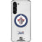 NHL Winnipeg Jets Distressed Galaxy S24 FE Clear Case