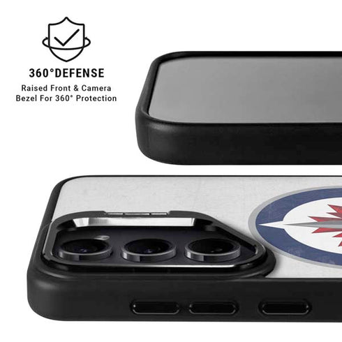 NHL Winnipeg Jets Distressed Galaxy S25 Plus Kickstand Case