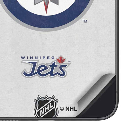 NHL Winnipeg Jets Distressed Galaxy S25 Plus Skin