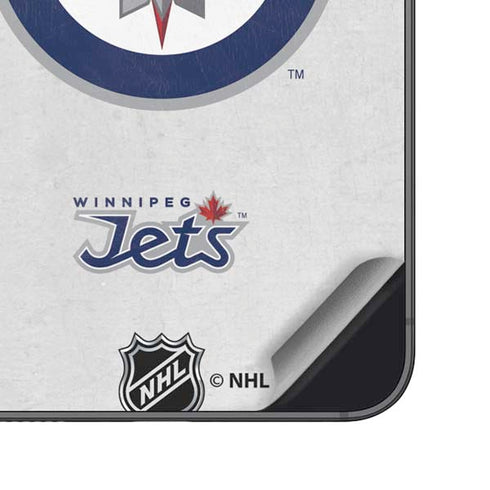 NHL Winnipeg Jets Distressed Galaxy S25 Skin