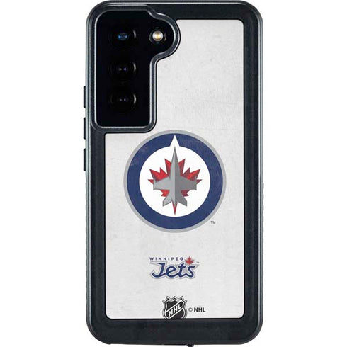 NHL Winnipeg Jets Distressed Galaxy S24 Waterproof Case