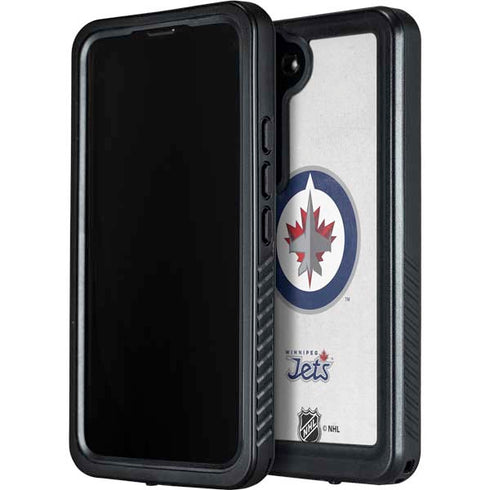 NHL Winnipeg Jets Distressed Galaxy S24 Waterproof Case