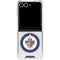 NHL Winnipeg Jets Distressed Galaxy Z Flip7 Clear Case