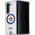 NHL Winnipeg Jets Distressed Galaxy Z Fold5 5G Clear Case