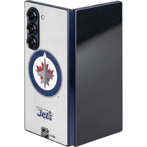 NHL Winnipeg Jets Distressed Galaxy Z Fold6 Skin