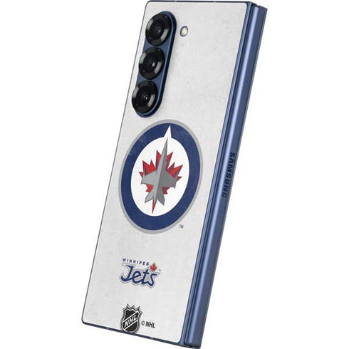 NHL Winnipeg Jets Distressed Galaxy Z Fold6 Skin