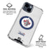 NHL Winnipeg Jets Distressed iPhone 15 Clear Case