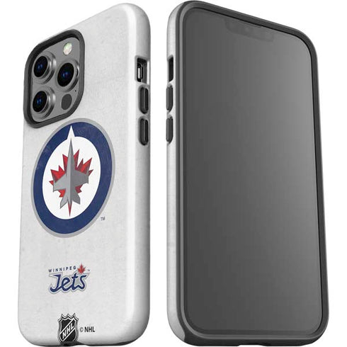 NHL Winnipeg Jets Distressed iPhone 15 Pro Impact Case
