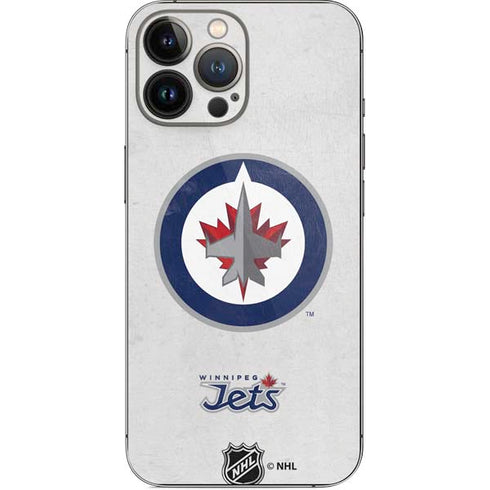NHL Winnipeg Jets Distressed iPhone 15 Pro Max Skin