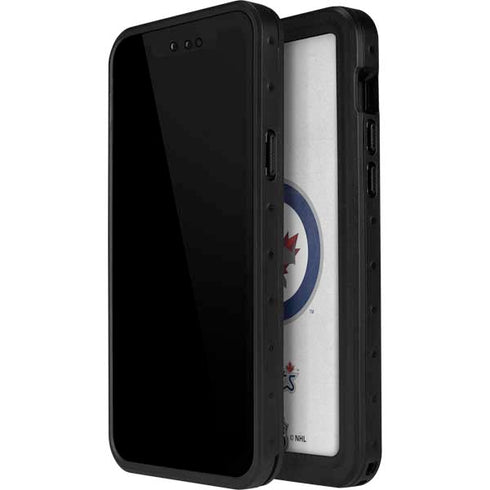 NHL Winnipeg Jets Distressed iPhone 15 Pro Waterproof Case