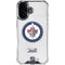 NHL Winnipeg Jets Distressed iPhone 16 Clear Case