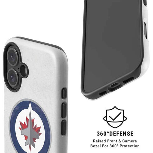 NHL Winnipeg Jets Distressed iPhone 16 Magsafe Impact Case