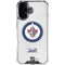 NHL Winnipeg Jets Distressed iPhone 16 Plus Clear Case