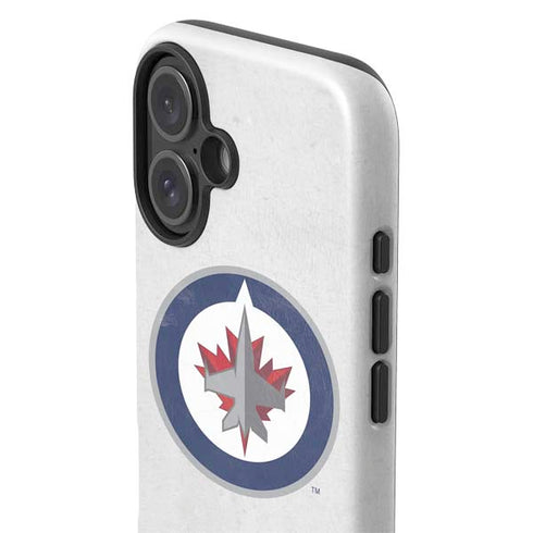NHL Winnipeg Jets Distressed iPhone 16 Plus Impact Case