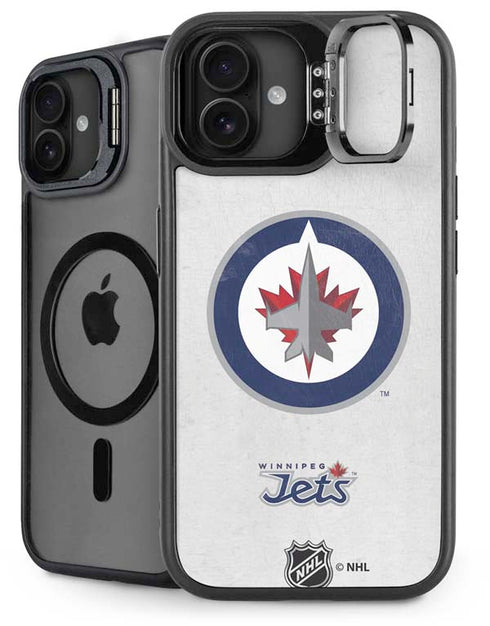 NHL Winnipeg Jets Distressed iPhone 16 Plus Kickstand Case