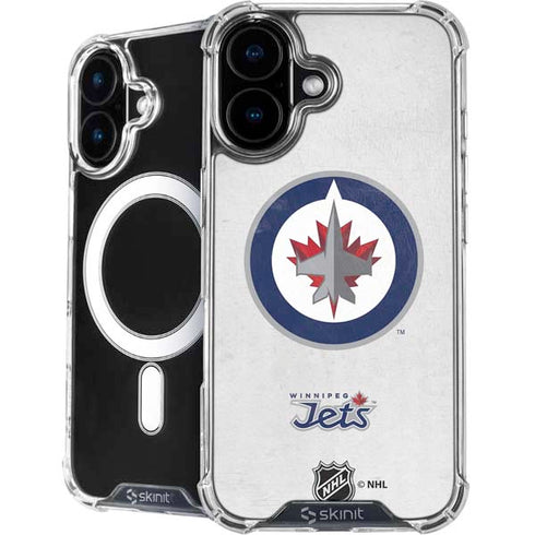 NHL Winnipeg Jets Distressed iPhone 16 Plus MagSafe Case