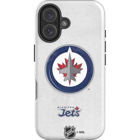 NHL Winnipeg Jets Distressed iPhone 16 Plus Magsafe Impact Case