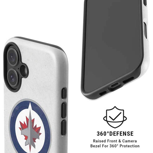 NHL Winnipeg Jets Distressed iPhone 16 Plus Magsafe Impact Case
