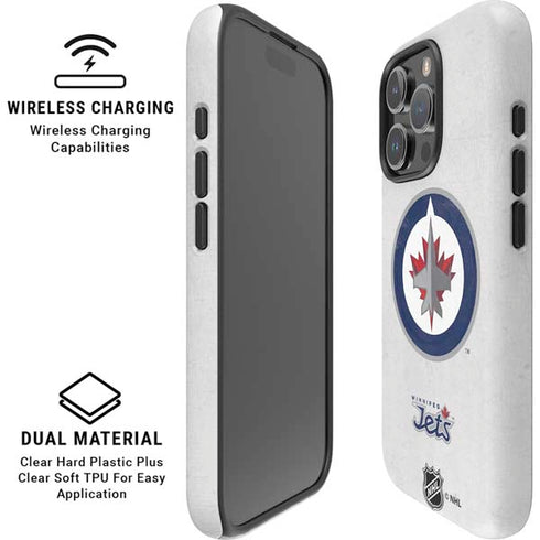 NHL Winnipeg Jets Distressed iPhone 16 Pro Magsafe Impact Case
