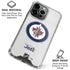 NHL Winnipeg Jets Distressed iPhone 16 Pro Max Clear Case