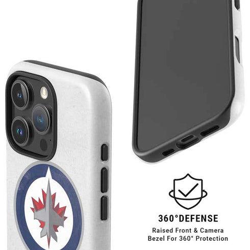 NHL Winnipeg Jets Distressed iPhone 16 Pro Max Magsafe Impact Case