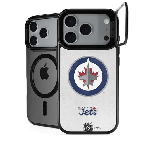 NHL Winnipeg Jets Distressed iPhone 17 Pro Kickstand Case