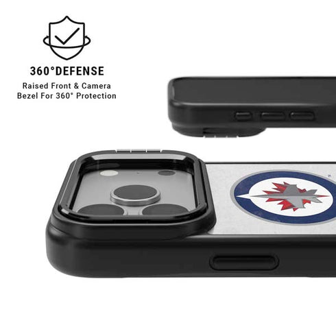 NHL Winnipeg Jets Distressed iPhone 17 Pro Max Kickstand Case