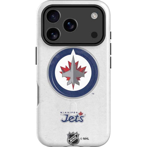 NHL Winnipeg Jets Distressed iPhone 17 Pro Max Magsafe Impact Case