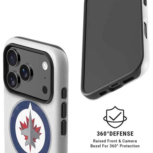 NHL Winnipeg Jets Distressed iPhone 17 Pro Max Magsafe Impact Case