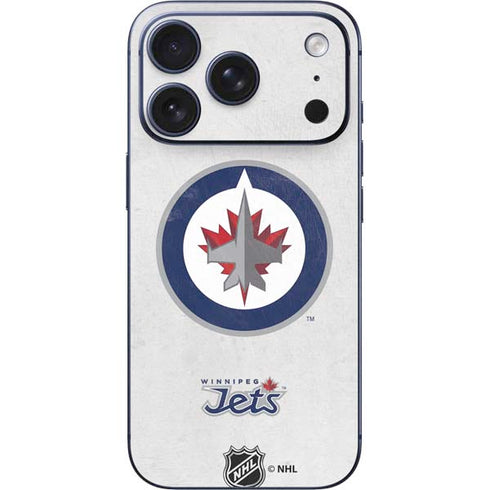 NHL Winnipeg Jets Distressed iPhone 17 Pro Skin
