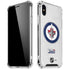 NHL Winnipeg Jets Distressed iPhone X/XS Clear Case