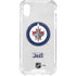 NHL Winnipeg Jets Distressed iPhone XS Clear Case