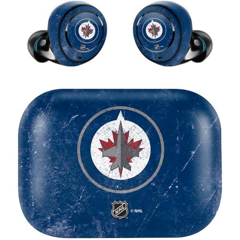 NHL Winnipeg Jets Distressed Logo Amazon Echo Buds Skin