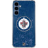 NHL Winnipeg Jets Distressed Logo Galaxy A35 5G Clear Case